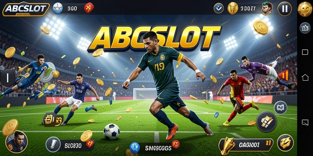 Tampilan gameplay ABCSLOT yang mendebarkan dengan aksi olahraga penuh adrenalin.