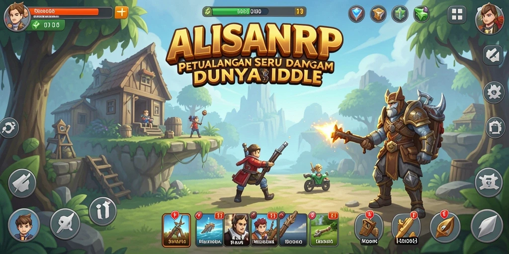 Tampilan gameplay menarik dari ALISANRP yang memikat.