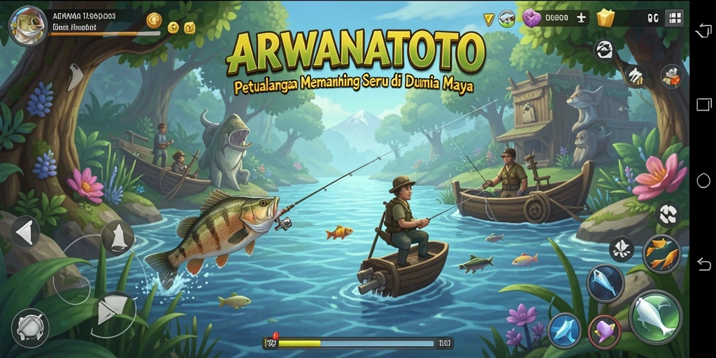 Tangkapan ikan yang menarik di ARWANATOTO.