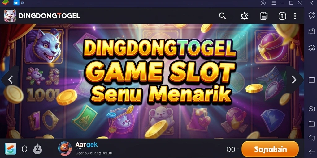 Screenshot DINGDONGTOGEL menampilkan gameplay Slot yang seru.