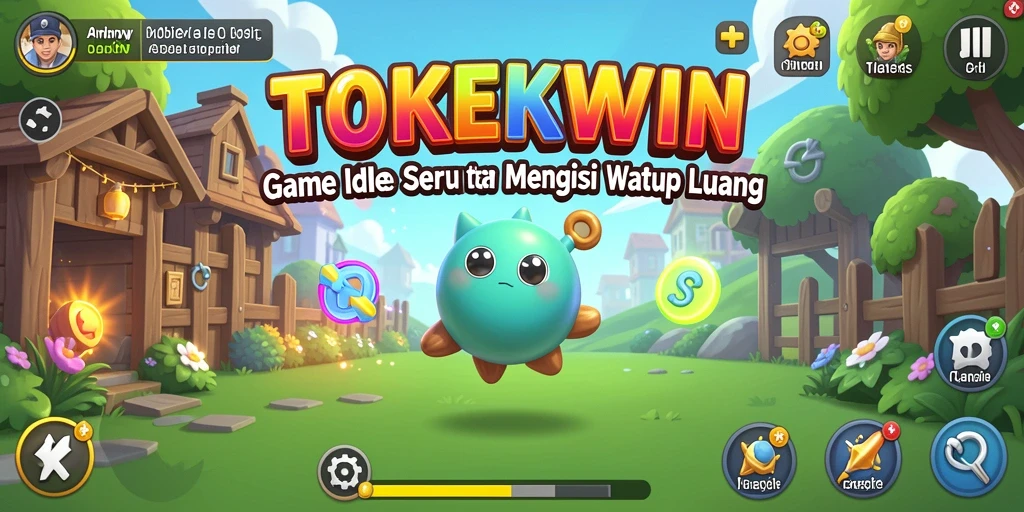 Tampilan gameplay TOKEKWIN yang menarik dan penuh warna.